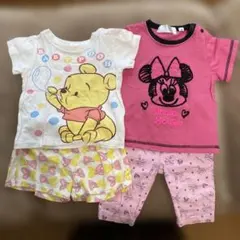 くまのプーさんとミニーマウスのセット