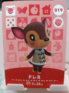 ドレミ amiiboカード 019 どうぶつの森