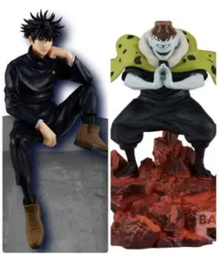 呪術廻戦 伏黒恵 漏瑚 フィギュア 2個セット ぬーどるストッパー