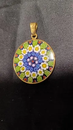 AMV 925 刻印あり ベェネチアン ガラストップ