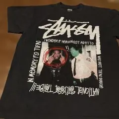 STUSSY 2Pac Tシャツ Lサイズ ブラック