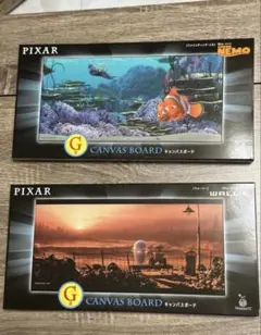ピクサー　ハッピーくじ　G賞　キャンパスボード　2個セット