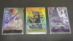 ワンピースカード 空の島の冒険 ナミ ゾロ エネル SR セット＋オマケ