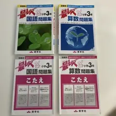 最レベ 小学3年 国語・算数問題集
