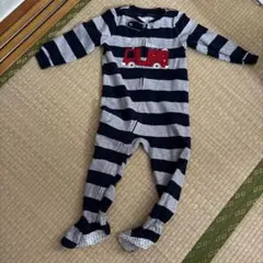 carter's ストライプロンパース 2t
