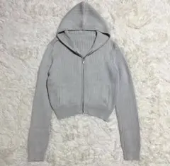 フォクシー FOXEY ダブルジップニットパーカーのサムネイル