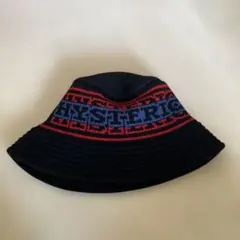中古品HYSTERIC GLAMOUR ニットバケットハット　サイズフリーのサムネイル