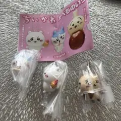 ちいかわ たべものいっぱいマスコット3 ハチワレ 4点セット - メルカリ