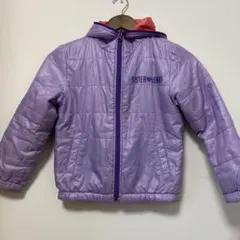 SISTER♥JENNI フード付きパープルコート リバーシブル130