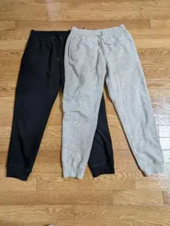 美品　2点セット　ユニクロ　 ヒートテック　ボア スウェットパンツ