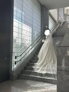 ウェディングベール 4m ソフトチュール