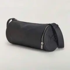 Y-3 ブラックレザーショルダーバッグ