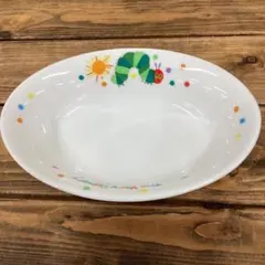 はらぺこあおむしカレー皿　新品未使用品　美濃焼　エリックカール　子供食器　可愛い