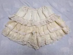 希少axes femme フリルスカパン　3段フリルミニスカート　リズリサ　姫系