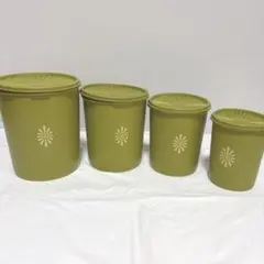 A42 【美品】タッパーウェア グランプリデコレーター 保存容器3個