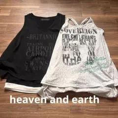 Heaven and Earth タンクトップ 2枚セットのサムネイル