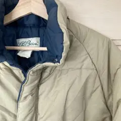 エルエルビーン　60s 70s 筆記体　ダウン　ジャケット