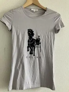 CELINE セリーヌ 馬車ロゴ プリント 半袖Tシャツのサムネイル