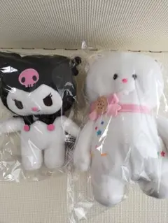 ネトフリ My Melody ＆ Kuromi　クロミ＆国王ぬいぐるみセット