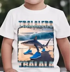 トララレロトラララ　半袖Tシャツ　90cm 白