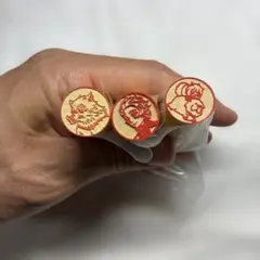 鬼滅の刃　ハンコ　3個セット