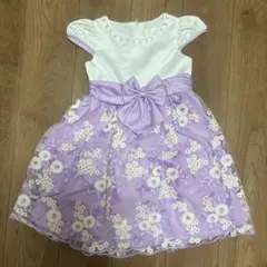motherways キッズドレス 120cm パープルのサムネイル