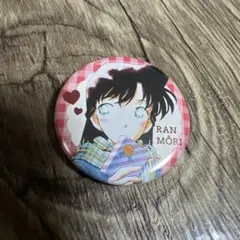 名探偵コナン 毛利蘭 缶バッジ 緋色の弾丸 特典