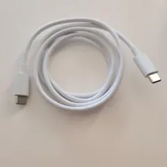 USB-C to USB-Cケーブル 約1メートル ホワイト