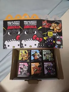 ハローキティ ゴジラ ハッピーセット アメリカ マクドナルド 6種セット