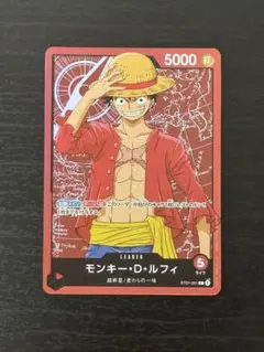 ONEPIECE モンキー・D・ルフィ L ST01-001ファミリーデッキ - メルカリ