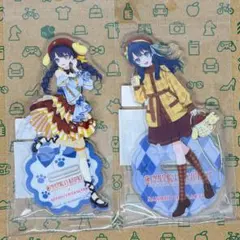 村野さやか アクリルスタンド2体セット サンリオコラボ ポムポムプリン