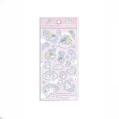 《24時間以内に発送/まとめ購入で割引》 シール キキララ リトルツインスターズ