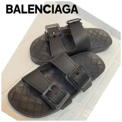 【未使用】BALENCIAGA MALLORCA クリアラバーサンダル　❤︎のサムネイル