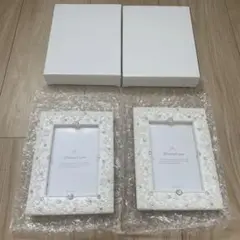 【新品未使用】KISHIMAのホワイトフォトフレーム