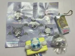 シナモンカプセルトイセット 小悪魔、リカちゃん、プールシナモン　おまけ付き