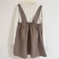 長袖　ワンピース　女の子　130センチ