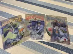 Mrs.GREENAPPLE クリアファイル&ステッカー 3セット 一番くじ