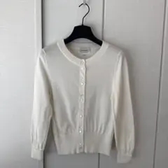 美品です♡ J&M DAVIDSON カーディガン ホワイト Sのサムネイル
