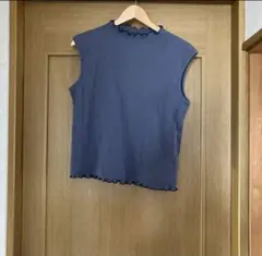 GU ノースリーブリブメロートップス  1点