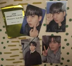 ATEEZ ジョンホ GOLDEN HOUR 4 ラキロト+FCランダム他3枚②