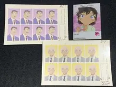 名探偵コナン 降谷零 安室透・毛利小五郎 証明写真風ステッカー　毛利蘭 エモカ