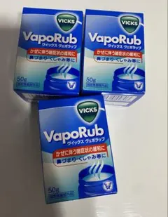 3個 VICKS VapoRub ヴィックス ヴェポラッブ ヴェポラップ 花粉 - メルカリ
