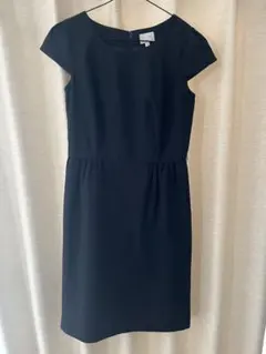 EMMA JAMES NEWYORK ワンピース M 9号　半袖 フォーマル　紺