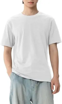 Tシャツ メンズ インナーシャツ 肌着 クルーネック 冷感 吸汗通気 伸縮性