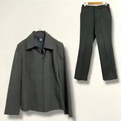 ラングミュッセ パンツスーツ 【L】 グレー セットアップ レディース