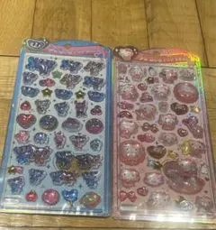 2種セット 正規品 エンジェルブルー うるちゅるシール ナカムラくん キティ