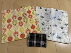 スヌーピートートバッグ・ポーチ　AOKIノベルティ3点セット