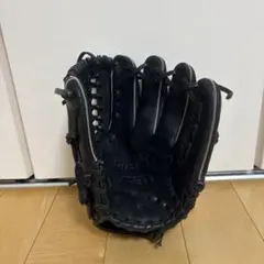 ZETT GROUNDHERO 軟式野球グローブ ブラックのサムネイル