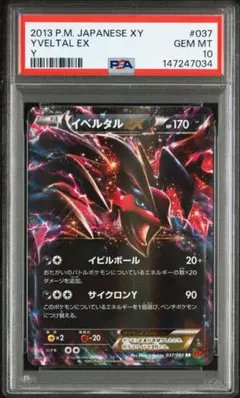 イベルタル　レシラム アメイジングレア　PSA10 連番 PSA10】ポケモンカード レシラム イベルタル アメイジングレア 連番