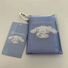 サンキューマート　サンリオ　シナモロール クリアマルチケース　カラビナ付き